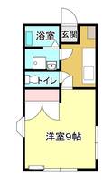 コーポたちばなの間取り