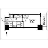 大阪府大阪市都島区中野町1(マンション)の賃貸物件の間取り
