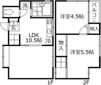 物件の間取り画像