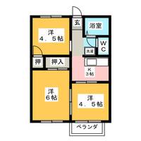 ハイツ河合の間取り