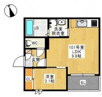 物件の間取り画像