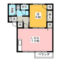 ウエストヒルズ(B)の間取り