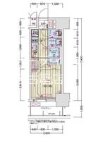 プレサンス東別院セレニスの間取り