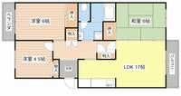 滋賀県守山市浮気町(マンション)の賃貸物件の間取り