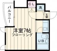 アレイYUの間取り