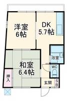 サンハイツ厚木の間取り