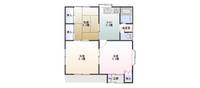 宮城県亘理郡亘理町字五日町(一戸建)の賃貸物件の間取り