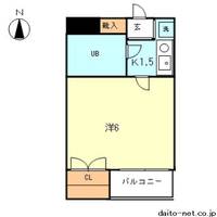 グランドール池袋の間取り