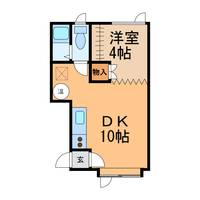 ノースハイムBの間取り