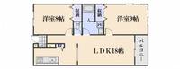 ライズガーデン参番館の間取り