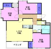 物件の間取り画像