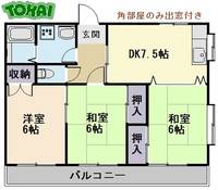 物件の間取り画像