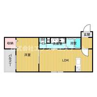 ユーコート四貫島の間取り