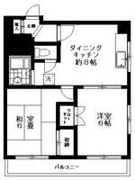 サニーコーポ大崎の間取り
