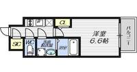 ファステート大阪グリーンの間取り