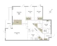 グランデ城山の間取り