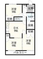 物件の間取り画像