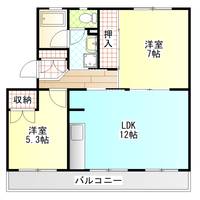 第5木村ハイツの間取り