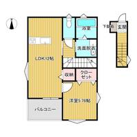 物件の間取り画像