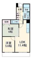 物件の間取り画像