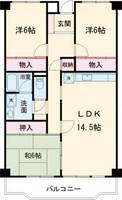 物件の間取り画像