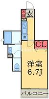シャルマン稲毛東の間取り
