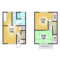 クレセントハウスの間取り