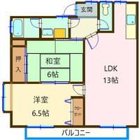 物件の間取り画像
