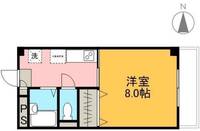 岡山県倉敷市松島(マンション)の賃貸物件の間取り
