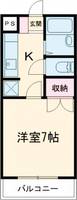 セントラルアクセスの間取り