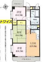 東京都青梅市千ヶ瀬町2(アパート)の賃貸物件の間取り