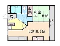 物件の間取り画像