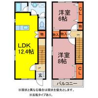 愛知県豊橋市飯村北3(一戸建)の賃貸物件の間取り