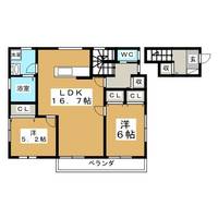 グレイスコート中山の間取り