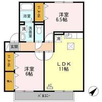 サンライズ豊 A棟の間取り
