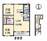 物件の間取り画像