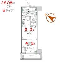 墨田区押上3丁目PJの間取り