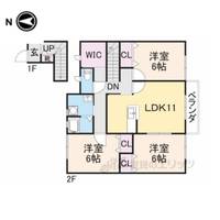 リーフアンドブラッサムの間取り