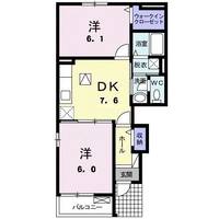ガーデニア Iの間取り
