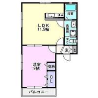 LA CASA弥富IIの間取り