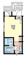 神奈川県横浜市神奈川区子安通1(アパート)の賃貸物件の間取り