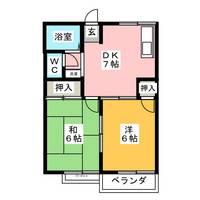 アーバンハイツ元町の間取り
