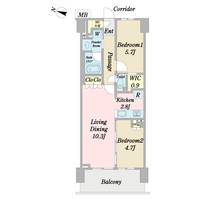 物件の間取り画像