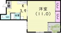 物件の間取り画像