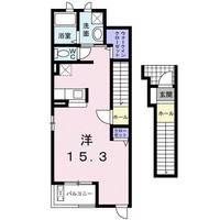 栃木県栃木市日ノ出町(アパート)の賃貸物件の間取り