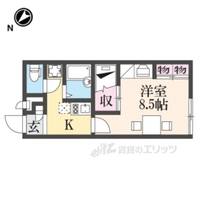 レオパレス大宮の間取り