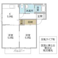 物件の間取り画像