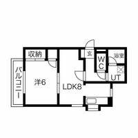 神奈川県相模原市中央区千代田4(マンション)の賃貸物件の間取り