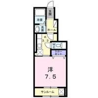 ジュエル ハピネスT.Tの間取り