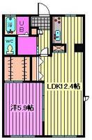 埼玉県さいたま市桜区中島1(マンション)の賃貸物件の間取り